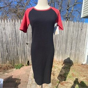 Bodycon raglan dress